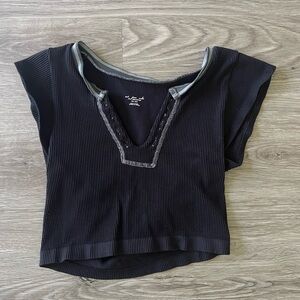 Urban Outfitters Out From Under Go For Gold Seamless Top Size M/L